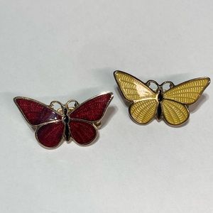 Vintage Butterfly Brooches